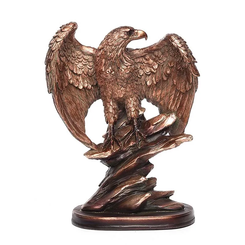 Abstract Eagle Spread Wings Resin Eagle Trophy Figurine Retro Crafts