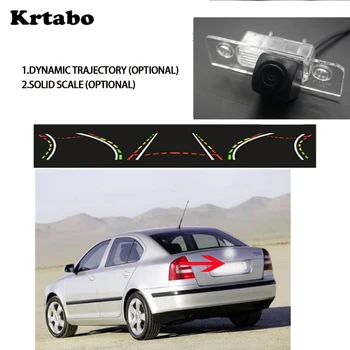 

For Skoda Octavia Tour Laura car camera driving track function Rear view mirror recorder Hd CCD Support dynamic trajectory