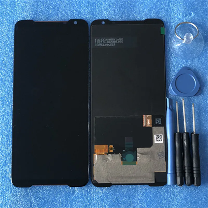 Axisinternational для 6,5" ASUS ROG Phone 2 Phone2 PhoneⅡ ZS660KL ЖК-экран+ сенсорная панель дигитайзер ROG Phone 2