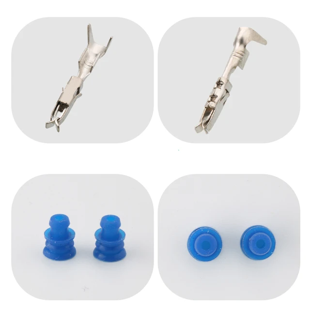 2 Set Connettori Relè 9 Pin Per Auto VW - Compatibile Con Golf, Scirocco, Caddy - Foto 4