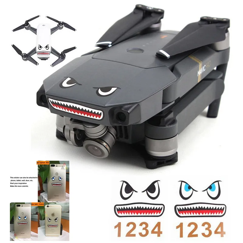 2 шт./набор водостойкие наклейки для DJI Mavic Pro/AIR 2/Mavic Air/ MAVIC Mini/Spark | Электроника