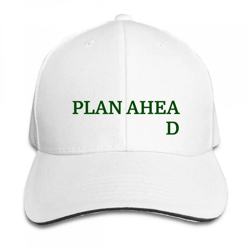 PLAN AHEAD бейсболка для мужчин и женщин Кепка для водителя грузовика модная Регулируемая Кепка - Цвет: 2-White
