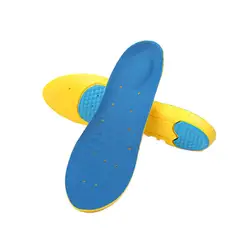 Воздухопроницаемые стельки унисекс; сетчатая обувь в стиле арки; синие стельки для ежедневного ухода за ногами