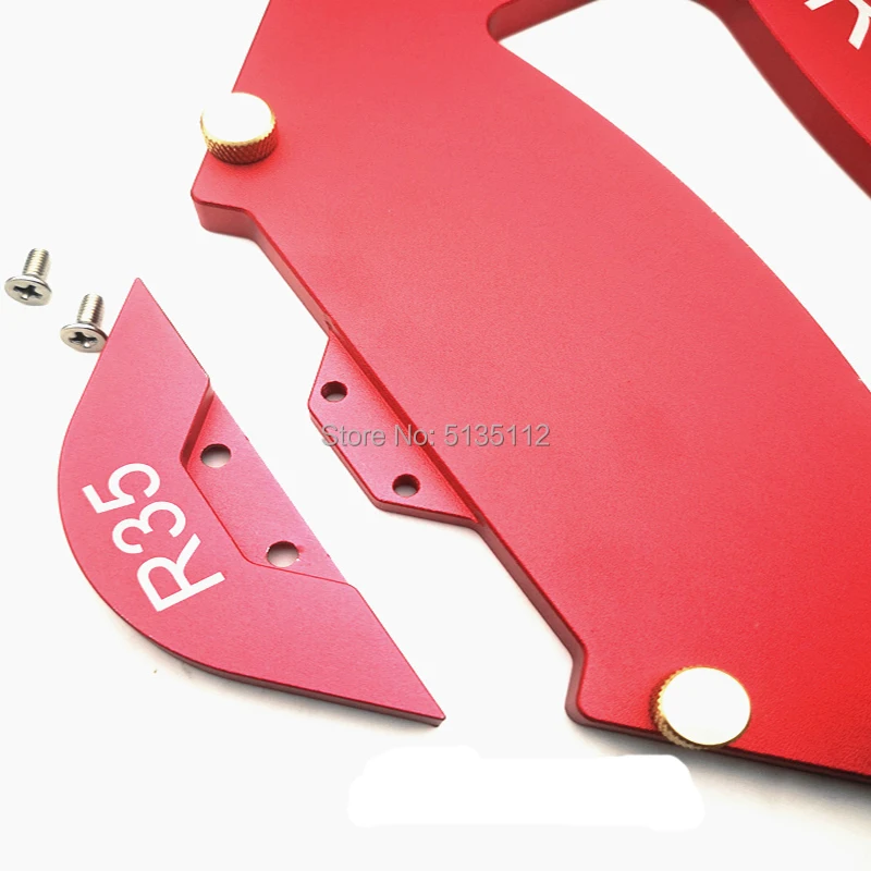 Набор шаблонов для деревообработки угловой фрезерный станок из алюминиевого