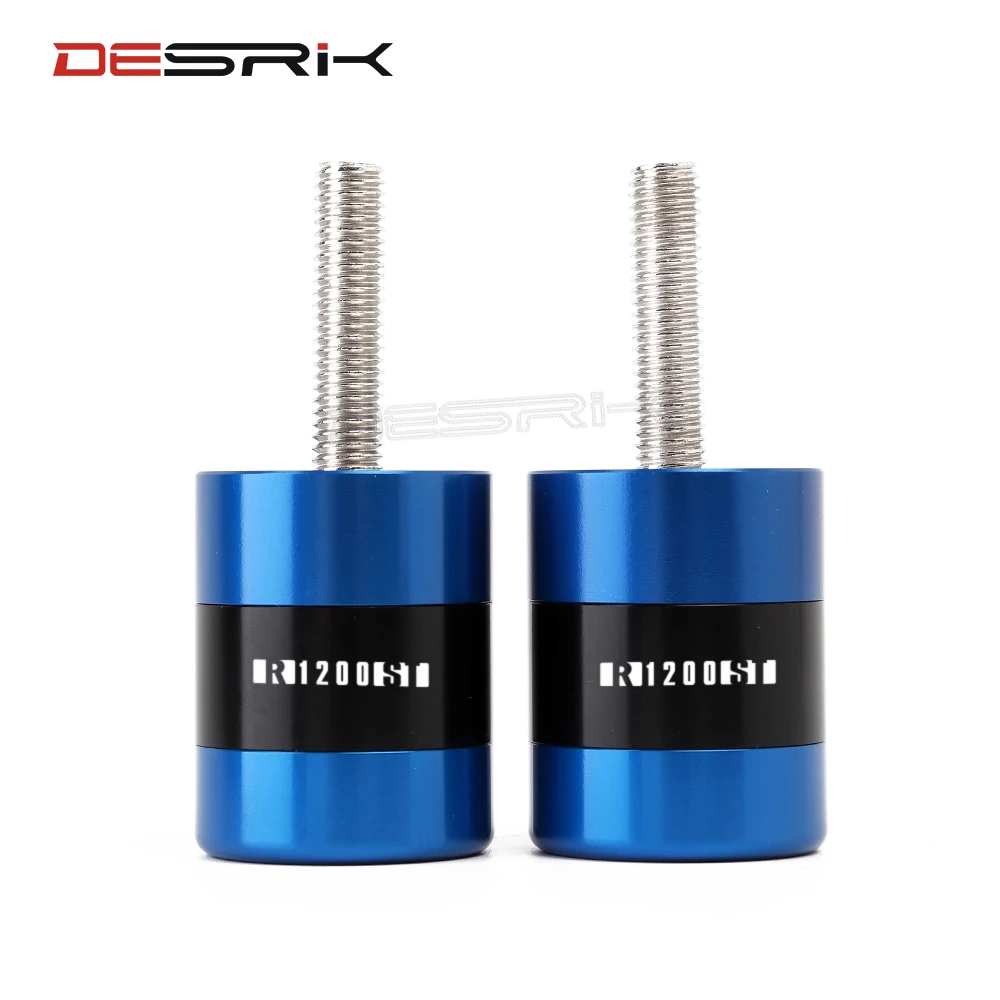 Наконечники ручки мотоцикла сбалансированный штекер слайдер руль колпачки руля