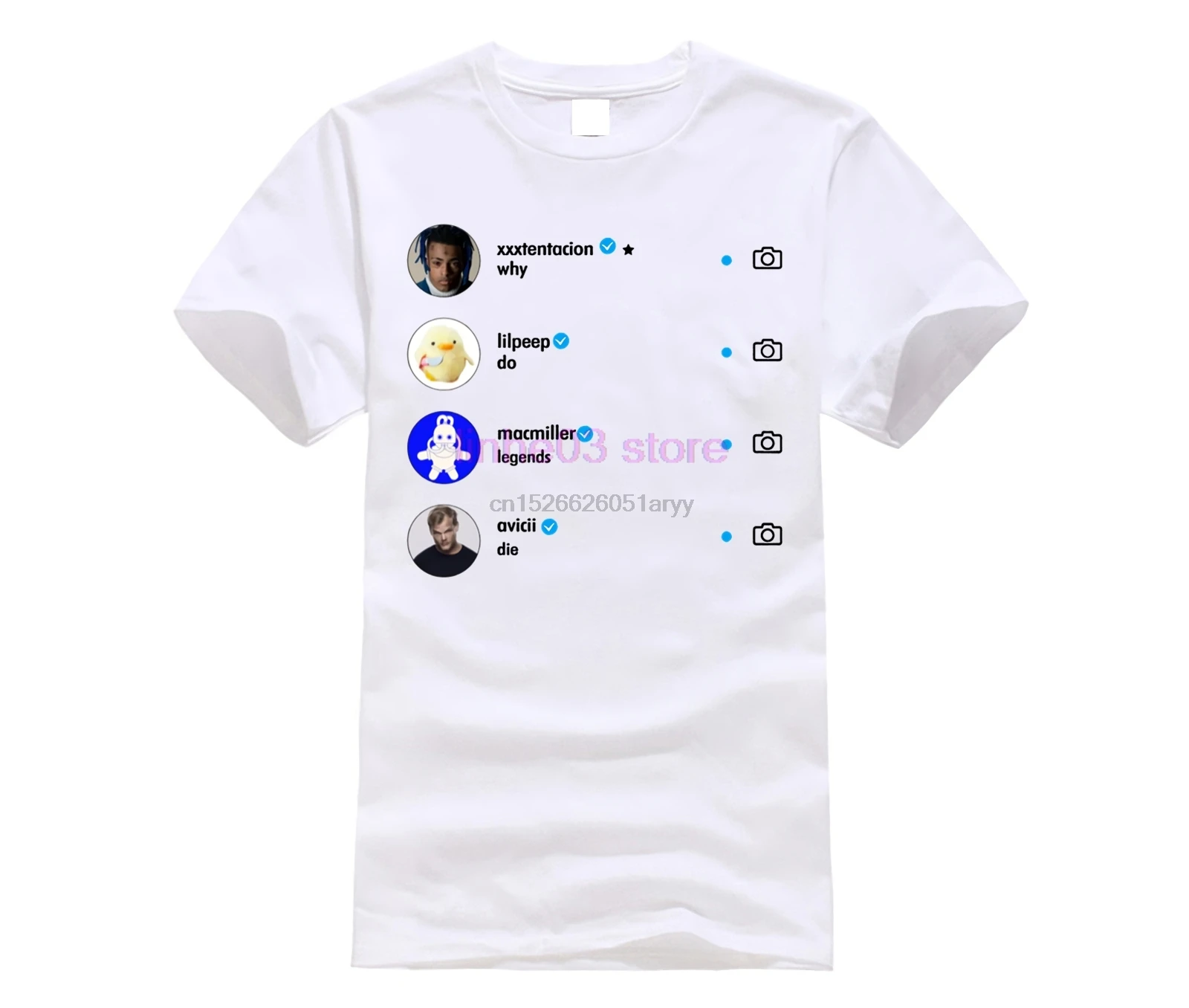 WHY DO LEGENDS DIE SHIRT XXX 2PAC MACMILLER AVICII Последняя мода 2019 Мужская футболка из 100% хлопка с