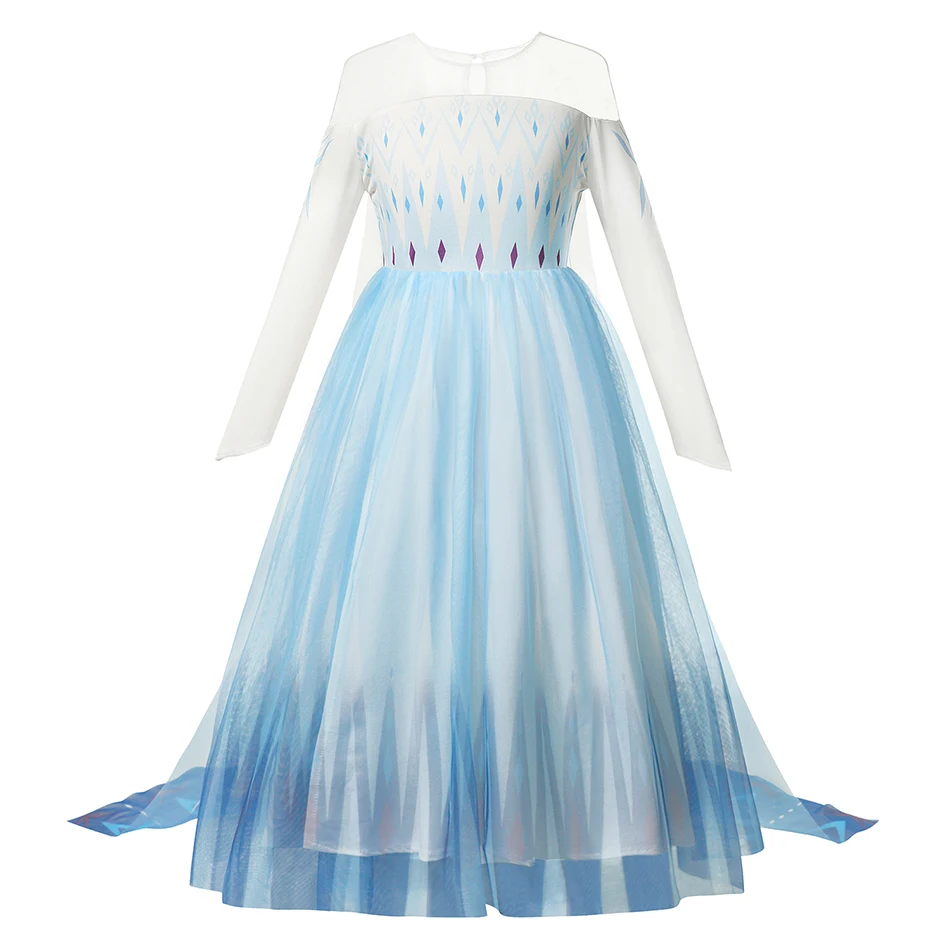 Elsa 2 Custume untuk Gadis Kecil Putri 