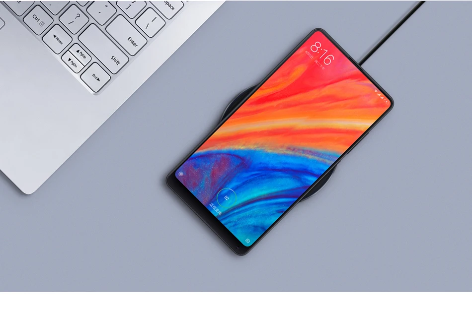 Xiaomi Qi Беспроводное зарядное устройство QC быстрое зарядное устройство 10 Вт макс быстрая Беспроводная зарядная площадка для iPhone X XR 8 samsung S9/S9+ S8