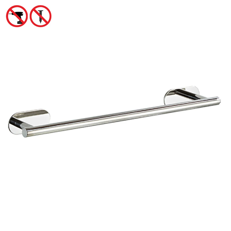 Brushed Gold Bathroom Hardware Set - Robe Hook, Towel Bar, and Toilet Paper Holder