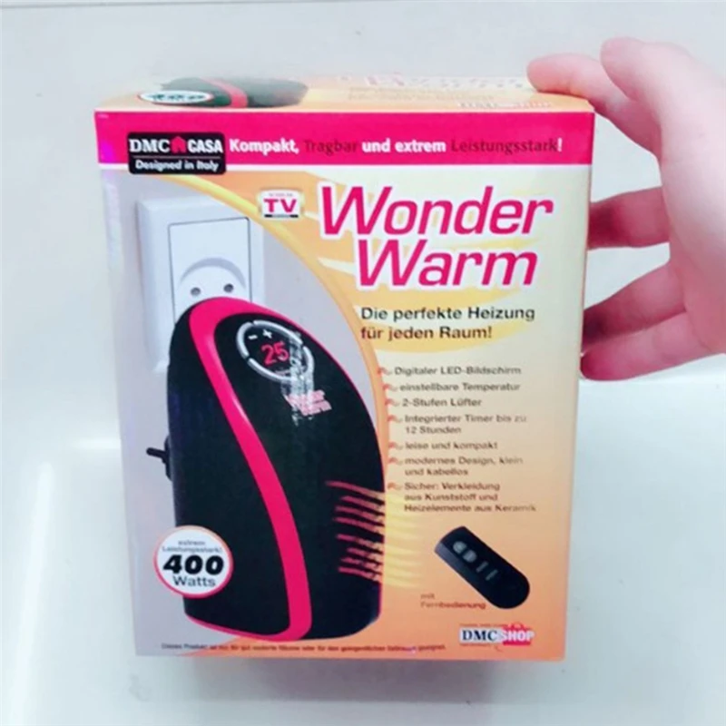 220V EU Plug US Plug Wonder электрический обогреватель Быстрый вентилятор нагреватель зимний теплый удобный портативный мини-настенный обогреватель для дома, комнаты, офиса