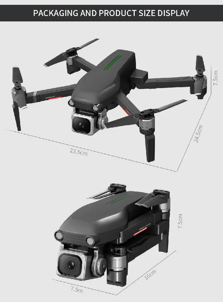 RCtown X1 Радиоуправляемый Дрон gps HD 4k камера 1080P 5G WiFi бесщеточный двигатель Контроль расстояния 1000 м полёт 25 минут ESC airesplane