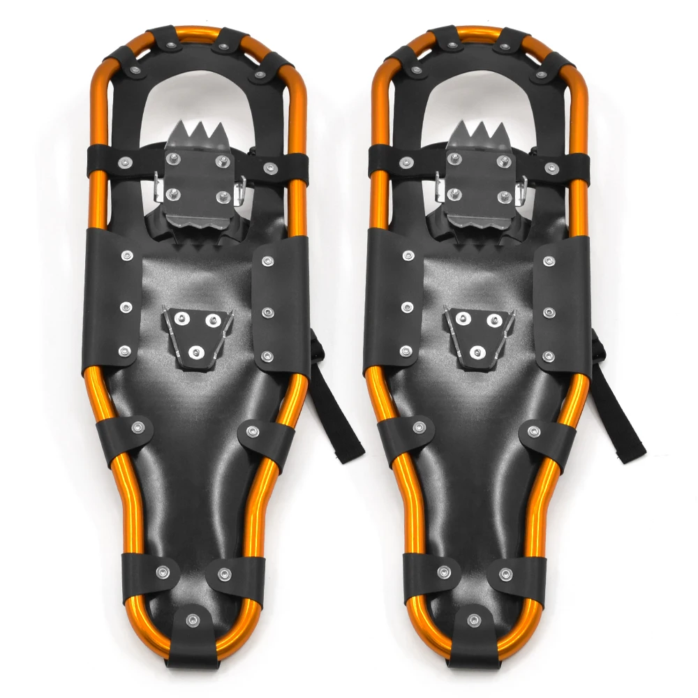 Snowshoes Women Men Aluminum Snow Shoes with Adjustable Bindings Carrying Tote Bag