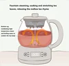 1L Kitchen Electric Kettle Home Appliances Automatic Teapot Glass Tea Steaming Cooking Machine 220V Tea Pot 2