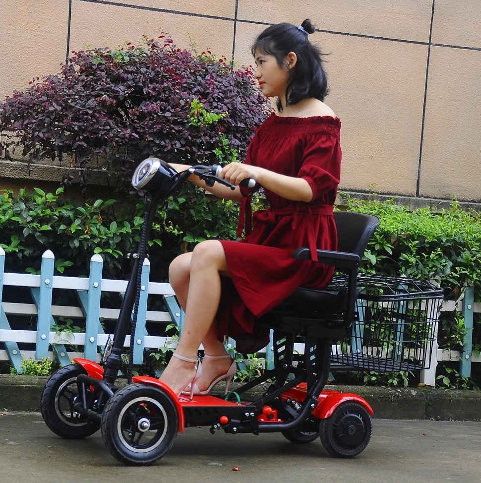 Portable Folding Mobility Handicap 250 watt Electric Scooter 4 wheel
