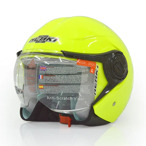 Casco Moto Mezza Faccia Casco Moto Uomo Donna Casco Vintage Scooter Jet Casco Retro Peder Casco