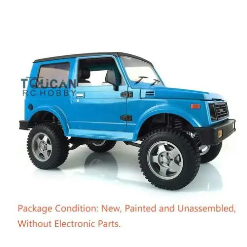 Капо SIXER1 RC гоночный автомобиль гусеничный Самурай Jimny DIY окрашенный синий модель комплект CD15828 THZH0493