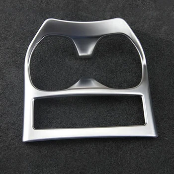 

Matte Cup Holder Cover Trim Center Console ABS Plastic Stylish Durable