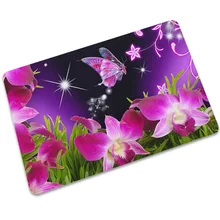 Zeegle резиновый коврик с рисунком бабочки, водонепроницаемый коврик для ног, напольный коврик, современный коврик для ванной комнаты, нескользящий коврик для ванной и душа