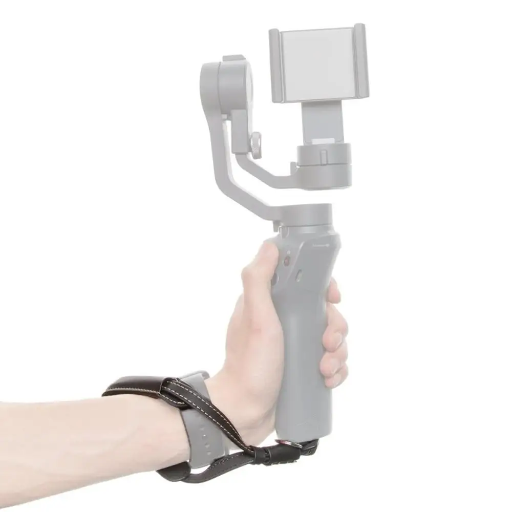 

PU Leather Lanyard Rope Wrist Strap For DJI Osmo Mobile 2 Zhiyun Smooth Handheld Gimbal With 1/4 Screw For DSLR Camera