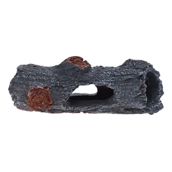 

New Aquarium Decoration cave Artificial wood tree trunk root spawning ground Cave