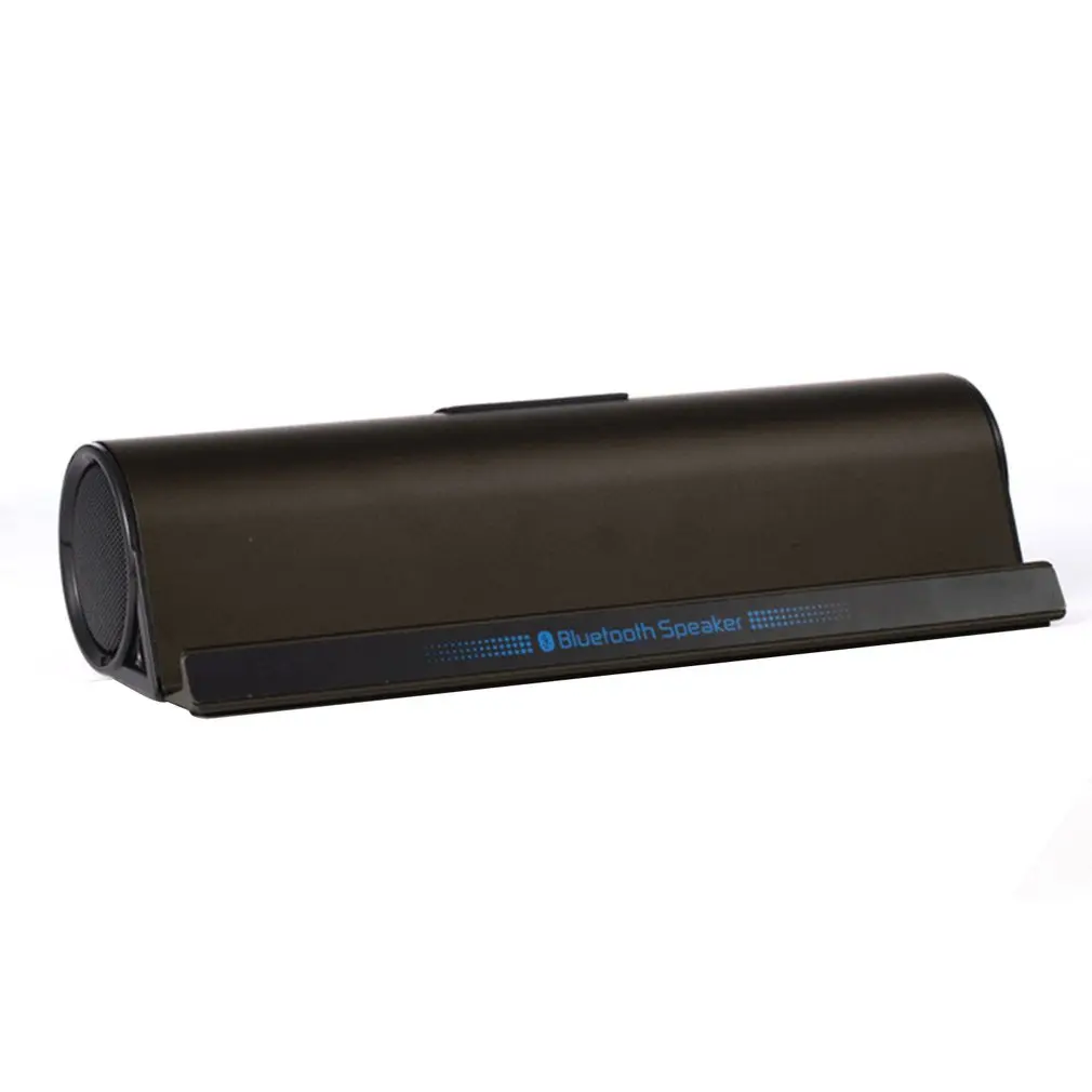 black Bluetooth speaker Aluminum Bracket Audio Bt-10 Mobile Phone For Multi-Function Subwoofer Subwoofer Card Speaker - Цвет: black