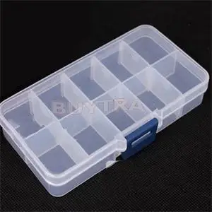 

Plastic Adjustable Jewelry Box Storage Case Craft Jewelry Organizer Beads Diy Jewelry Making Finding