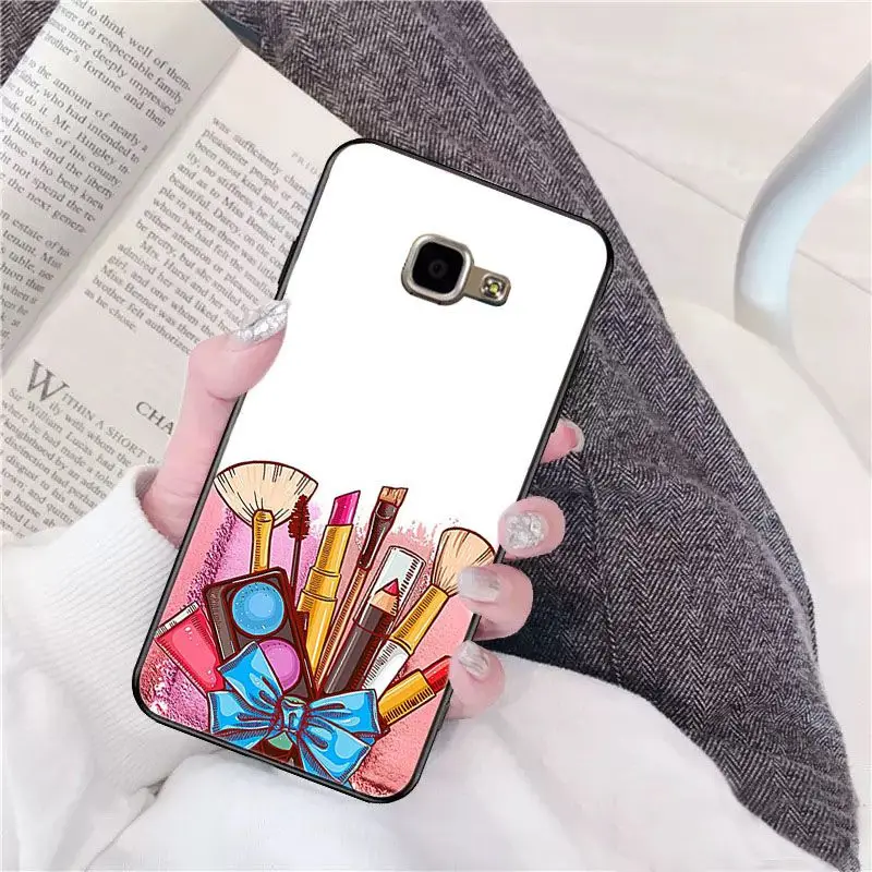 Girl love makeup brush