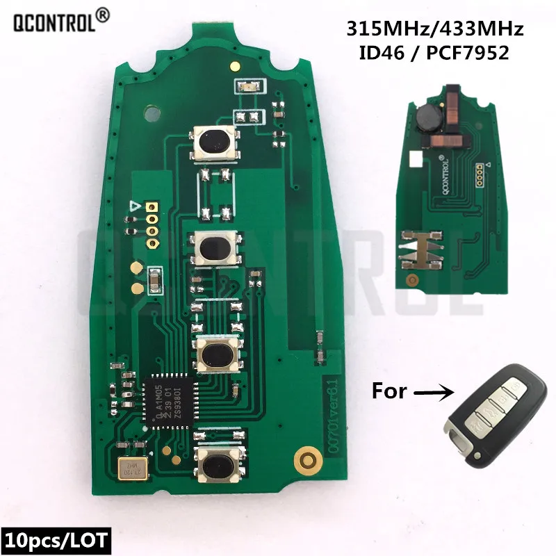 Qcontrol Auto Afstandsbediening Smart Key Fob Printplaat Voor Kia Soul Sportage Sorento Mohave K2 K5 Rio Optima Forte cerato Qcontrol Auto Afstandsbediening Smart Key Fob Printplaat Voor Kia Soul Sportage Sorento Mohave K2 K5 Rio Optima Forte cerato