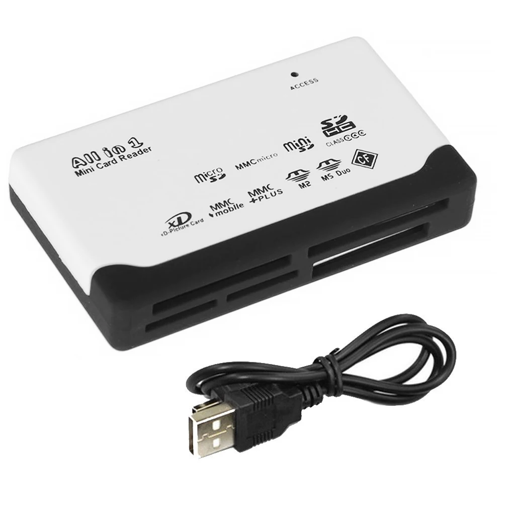 Кардридер USB 2 0 TF кардридер для карт памяти быстрая передача данных все в одном с