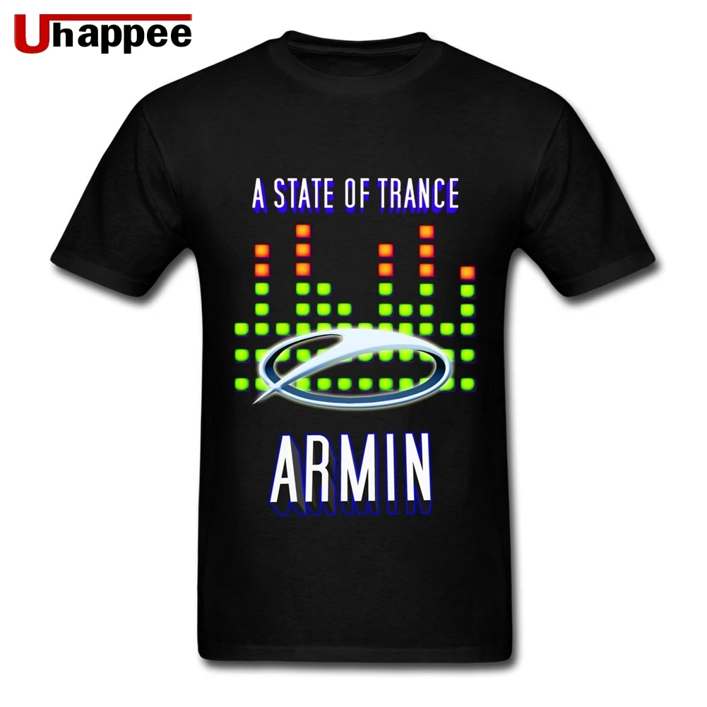 

Fashion Branded A State Of Trance Armin Van Buuren TShirts Mens Best Fitting Short Sleeved Customize T-Shirt Male Big Tall Size