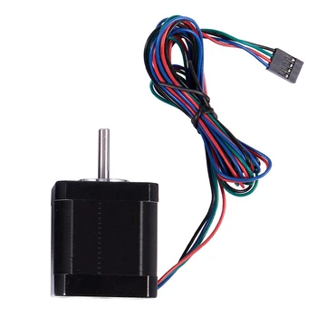 

Nema 17 Stepper Motor 1.8 Degrees Step Angle 2A 24V 4-lead 17HS19-2004S1 Motor 59Ncm 1m Cable for 3D Printer CNC XYZ Motor