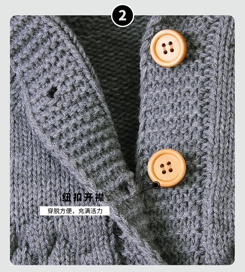 Hooded Knit Baby Romper 5