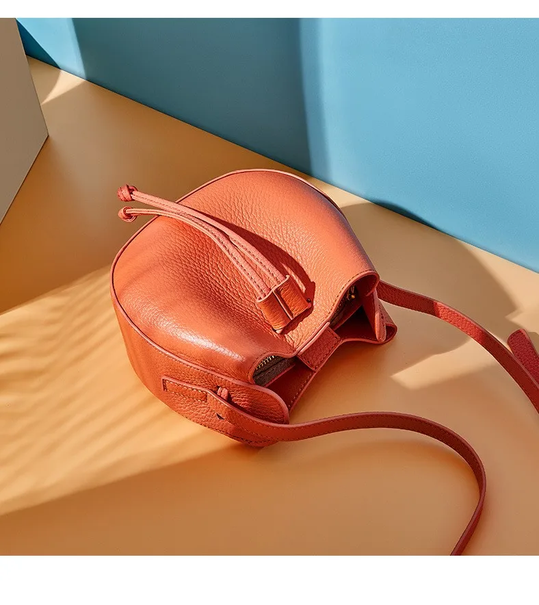 Small Bag High Quality Genuine Leather Cross Body Bags Beautiful Color Hot Sale Shoulder Bag Casual Style Hand Bag Messenger Bag