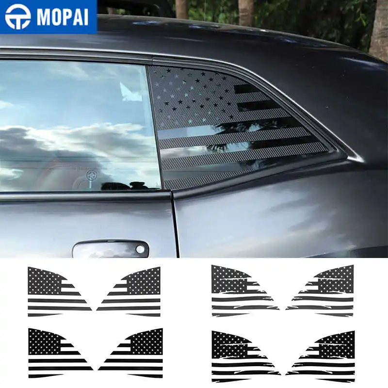 MOPAI Car Stickers for Dodge Challenger 2008+ Rear Window Decoration Cover 2008-2020 Accessories | Автомобили и мотоциклы