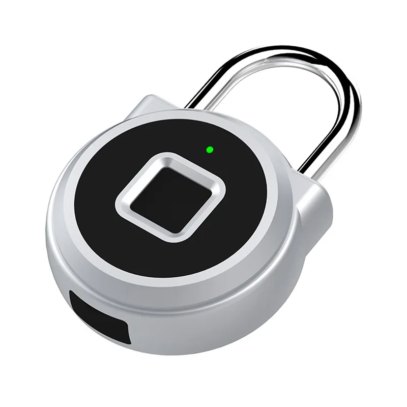 

P22 Smart Lock Fingerprint Padlock Dormitory Cabinet Warehouse Door Lock Waterproof Anti-Theft Luggage And Suitcase Fingerprint