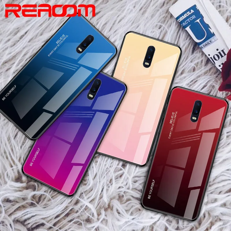 Стеклянный чехол для Oppo R17 R19 R15X F11 Pro защитный телефона Realme 3 Find X Reno 10X Zoom Lite K3 A9 2020 |