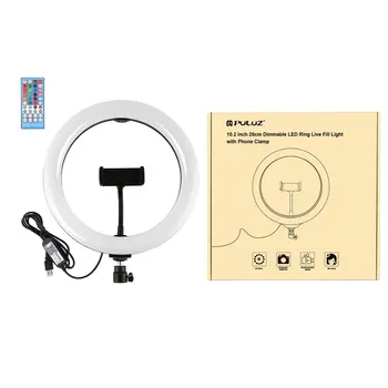

10.2inch LED Selfie 26cm Ring Light With Tripod Dimmable Camera Phone Ring Lamp for Youtube tiktok tok ringlight