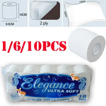

Silky Smooth Soft Professional Series Premium 3-Ply Toilet Paper Strong Highly Absorbent Hand Towels for Home Kitchen Toilet