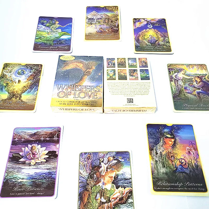 Новая настольная игра whisper of love cards руководство-гадание fate tarot колода настольная игра 50 карт/наборов