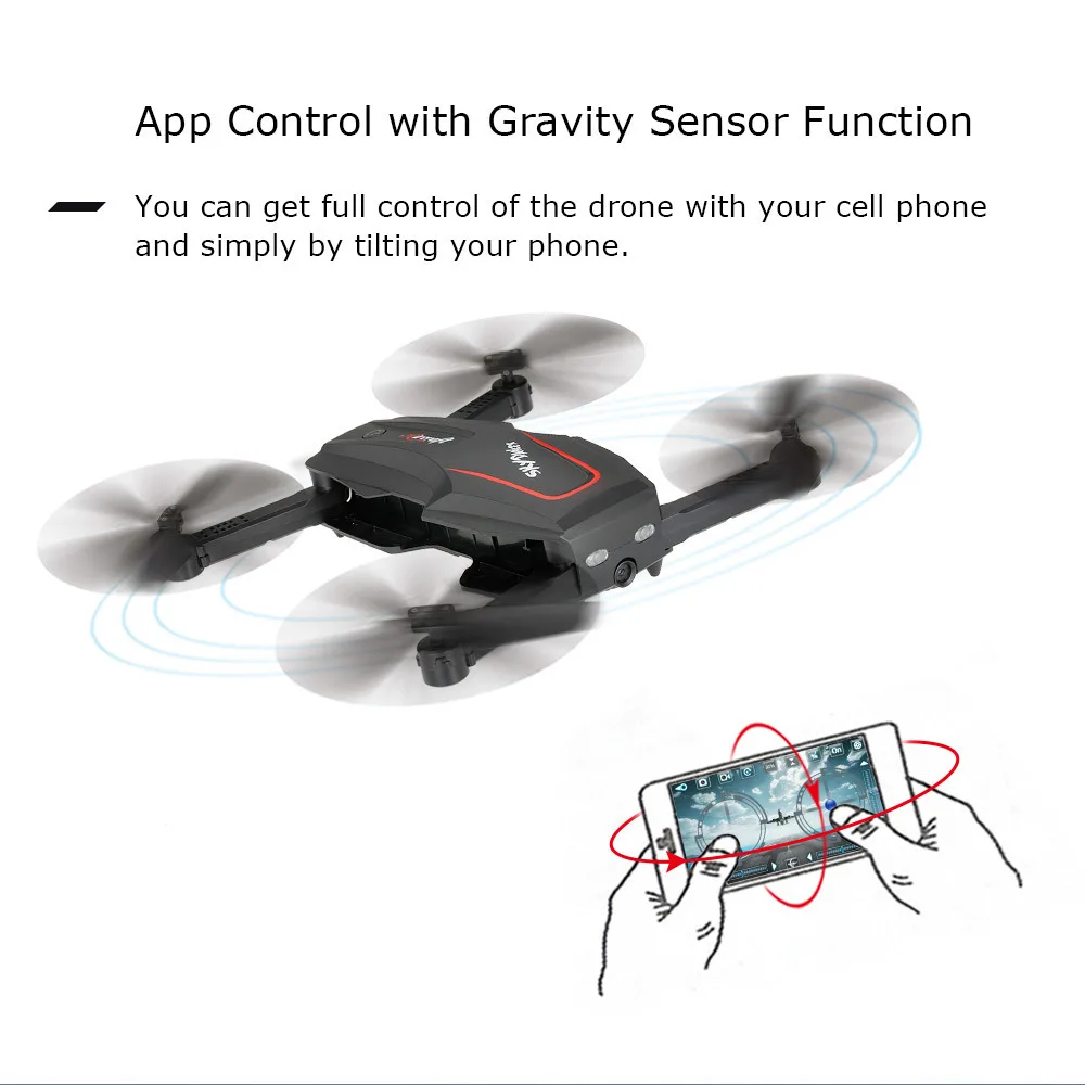 WLtoys Радиоуправляемый вертолет с Камера Q626-B Wi-Fi FPV(first person View 720P HD карманный Дрон для селфи удержания высоты RC Quadcopter RTF в сложенном виде игрушки с дистанционным управлением