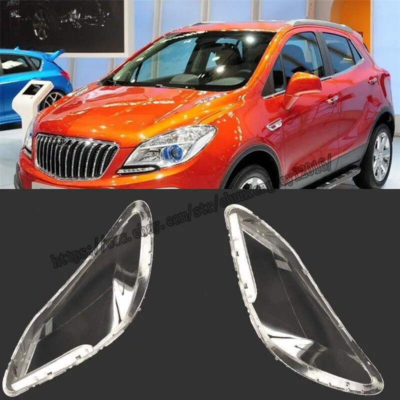 Для Buick Encore 2013 2 шт фары стекло фары крышка автомобильные аксессуары