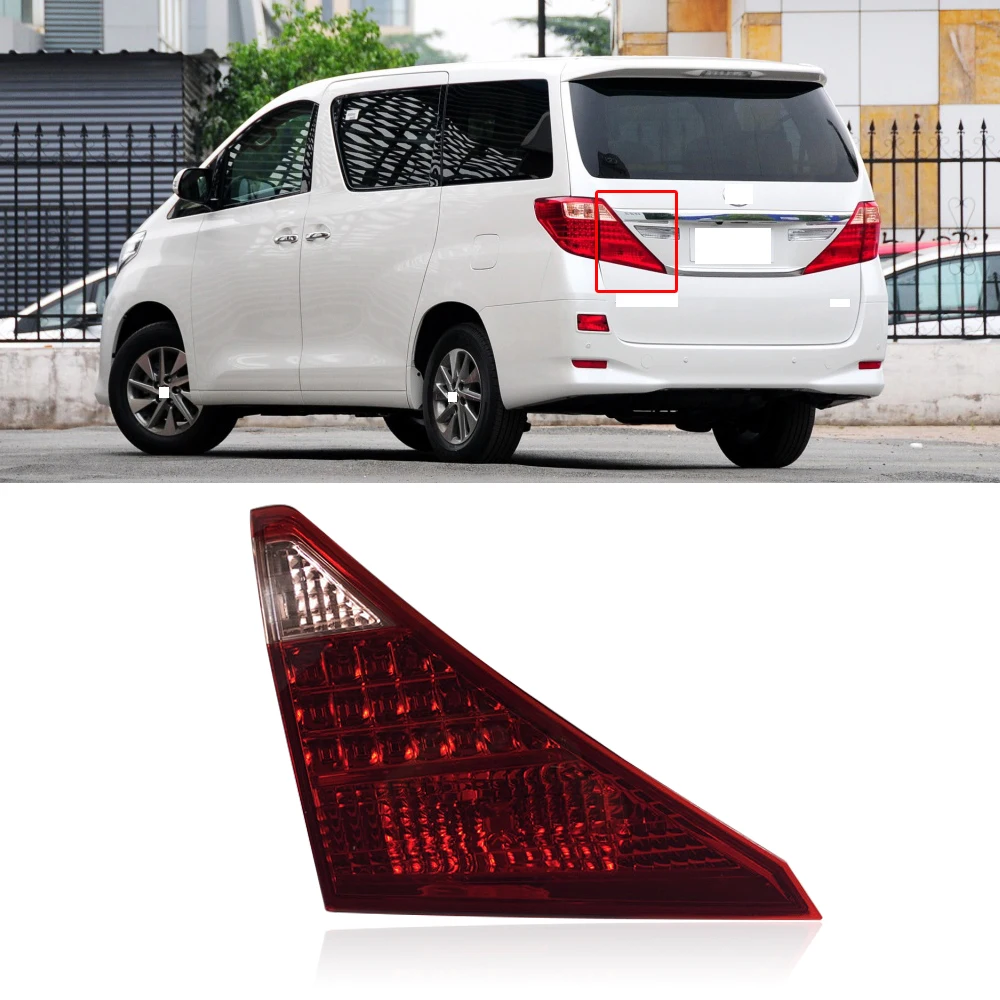 CAPQX для TOYOTA ALPHARD 2011- ВНУТРЕННИЙ Задний тормоз светильник задний светильник хвост светильник taillamp задний фонарь фары