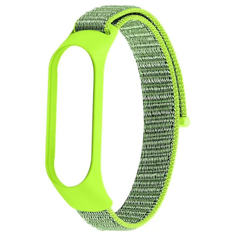 Flash Joyozy, новинка, дышащий Удобный нейлоновый ремешок для mi band 3/4, модный нейлоновый ремешок для xiaomi 3, xiaomi 4, ремешок для часов - Цвет ремешка: Flash