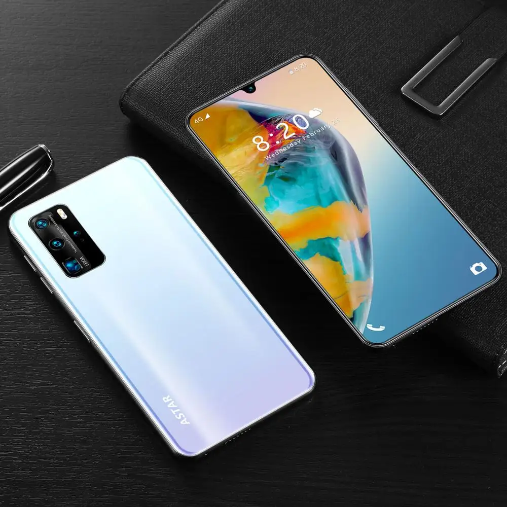 Смартфон P46 Pro 6 7 дюйма 10 ядер 8 + 855 ГБ 256 мАч Android 10|Бамперы| |