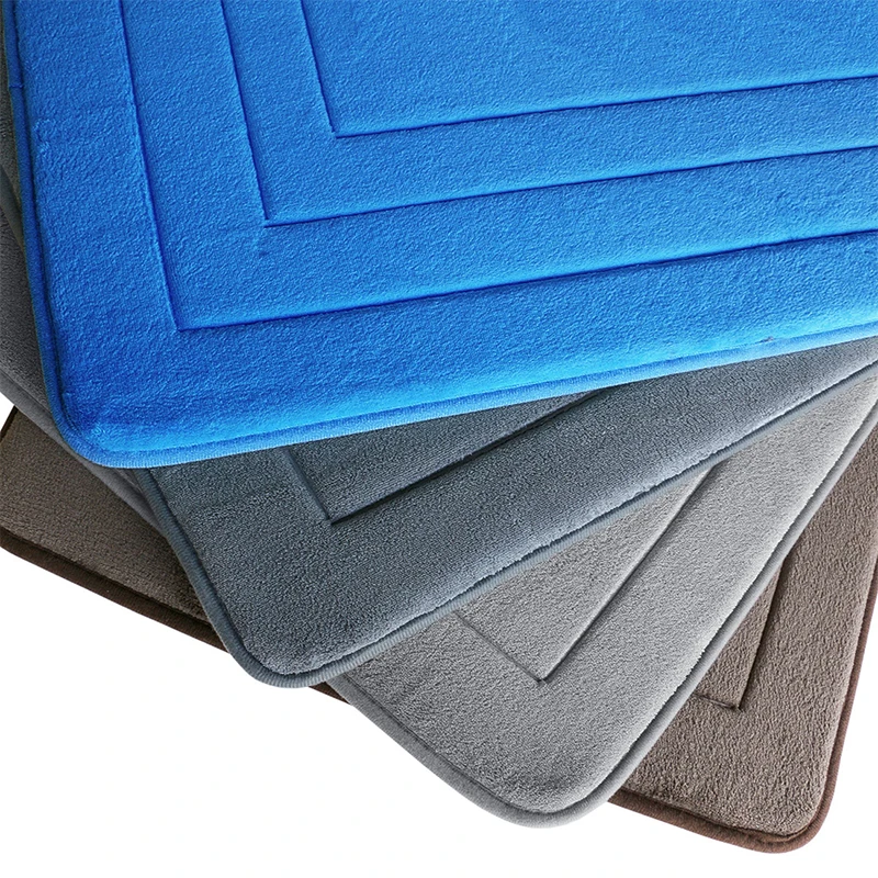 High Quality Bath Mat Bathroom Bedroom Non-slip Mats Foam Rug Shower Carpet for Bathroom Kitchen Bedroom 40x60cm 50x80cm