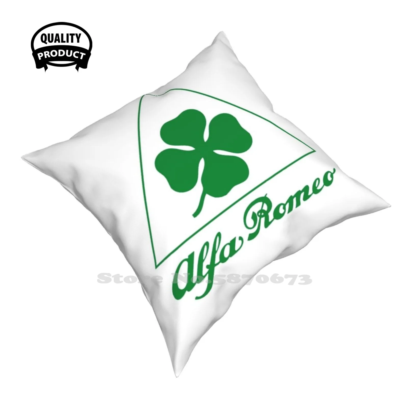 Quadrifoglio Verde Alfa Romeo (Verde) Federa Federa Alfa Romeo Alfa Giulia Giulietta Mito Stelvio 4C 8C 166 159 156