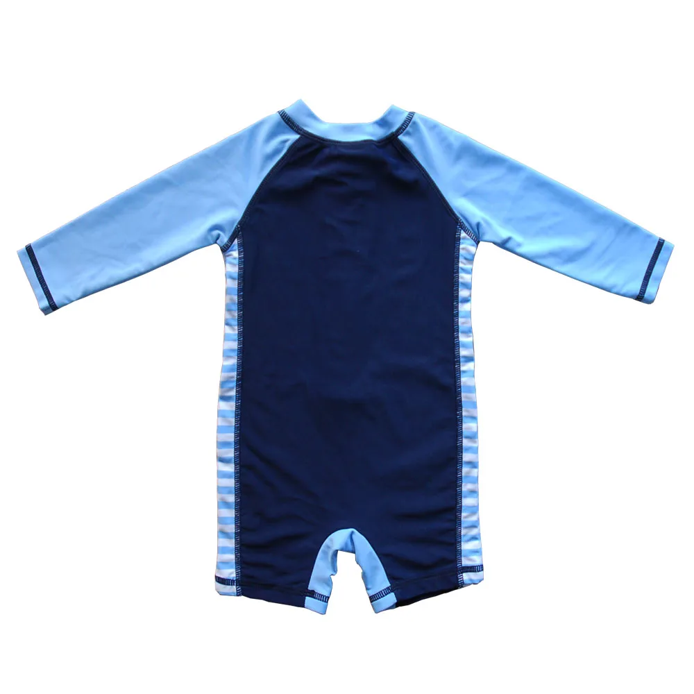 Wishere Baby Swimwear Long Sleeve Boy's  Beach Wear  One-piece Toddler Swimming Suit Infant Swimsuit Kids' Sunsuit