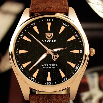 

YAZOLE minimalist relojes hombre casual orologio uomo fashion montre homme belt wrist watches for men quartz wristwatches clocks