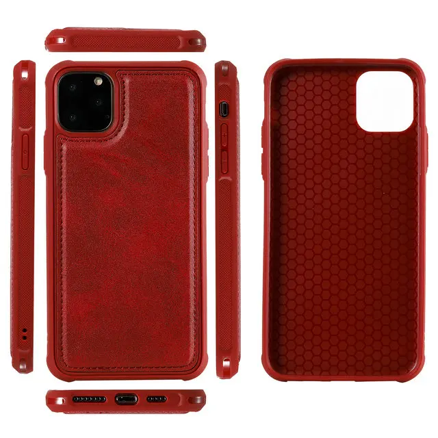 Многофункциональный съемный твердый флип для Coque iPhone11 Pro Max Роскошный чехол кошелек для iPhone 11 Pro Max чехол iPhone11 11Pro