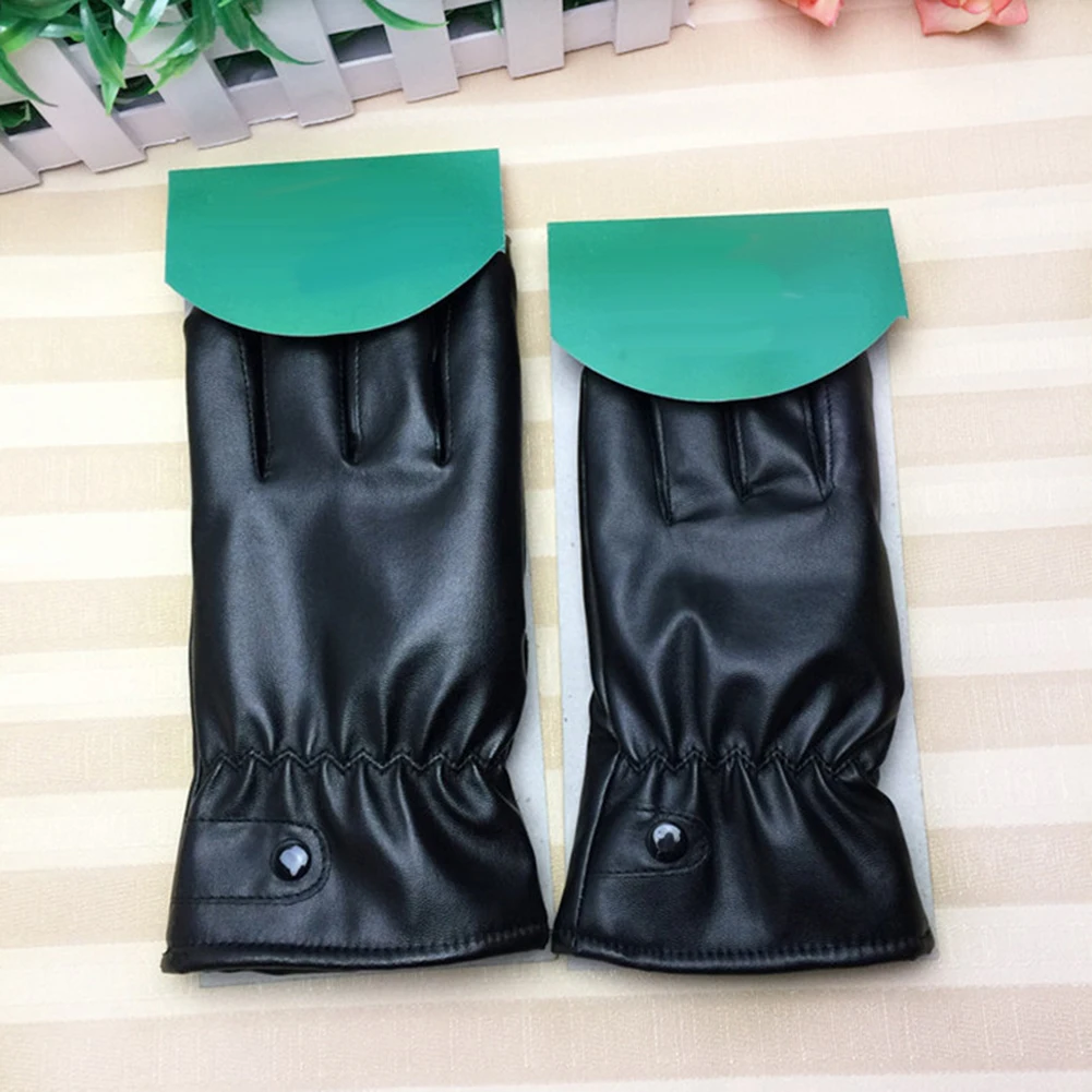 Windstopers Handschuhe мужские и женские зимние ветрозащитные Искусственные кожаные перчатки с сенсорным экраном с плюшевой подкладкой варежки novedades mas vendidas